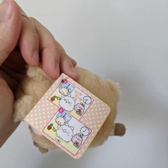 Kawaii Angora Bunny Rabbit Plush Strap - Picture 3 of 3